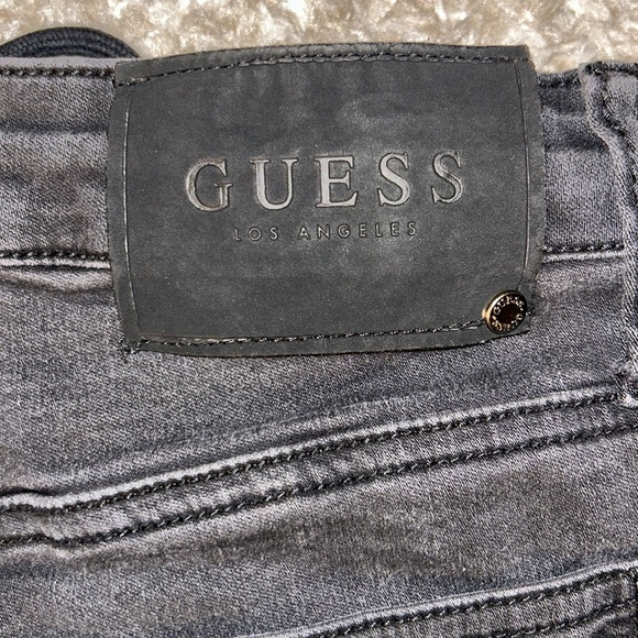 Guess Bradley Moto Denim Shorts - Picture 7 of 7